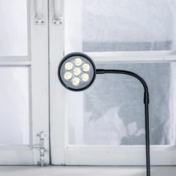 NCYP Tabletop Natural Wood Board LED Succulents Grow Light Display Indoor 2prong 7W For Geometric Glass Terrarium Succulent Fern Bonsai -Terrarium Plant Hub 20190806001 6