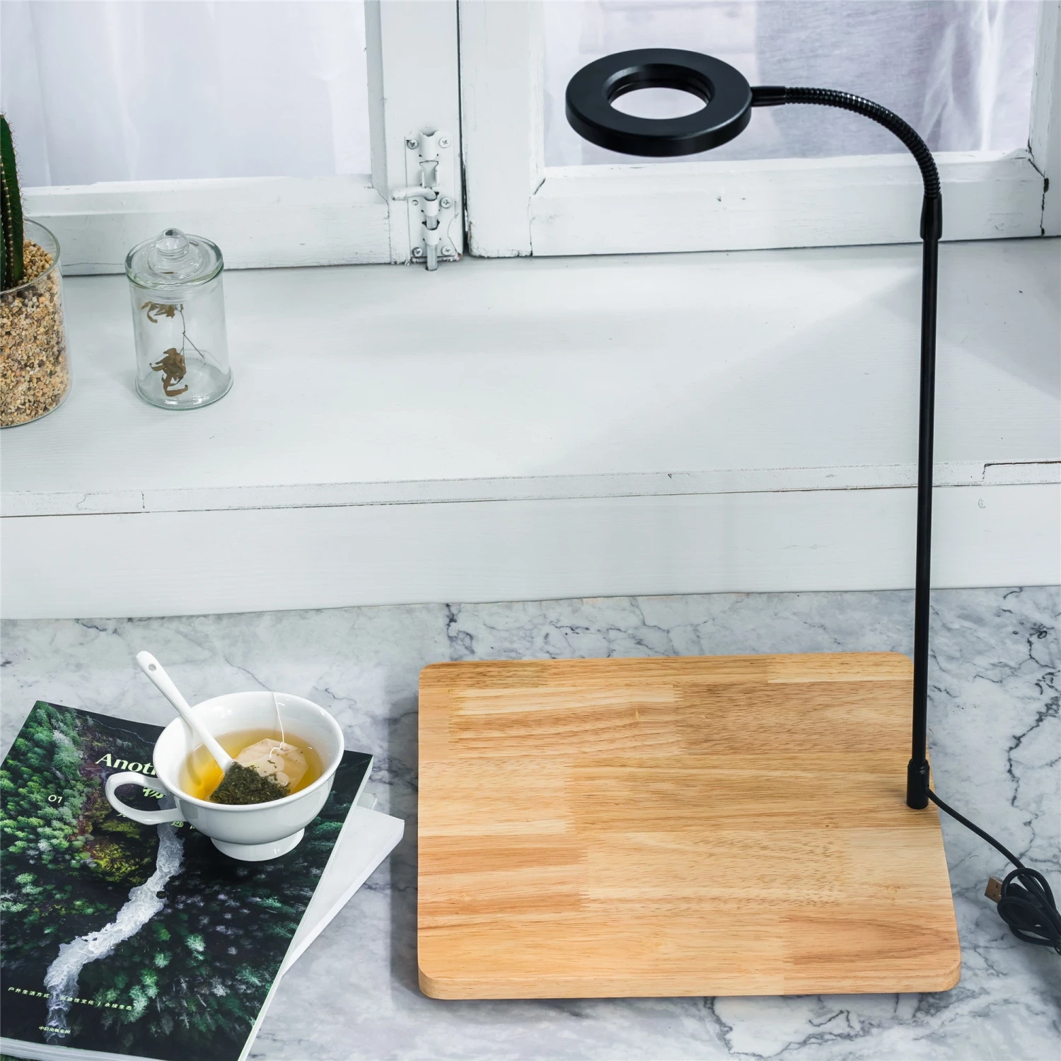 NCYP Tabletop Board USB LED Succulents Grow Light Display Indoor Terrarium For Succulents Moss 3 NCYP Tabletop Board USB LED Succulents Grow Light Display Indoor Terrarium For Succulents Moss