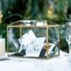 Large Geometric Glass Card Box Terrarium With Slot And Heart Lock, Foot, Gold, Handmade, Brass,for Wedding Receiption, Wishwell, Keepsake Centerpiece -Terrarium Plant Hub 20190926001 6 ede85eef 810b 4f9b 91bc 3215d7a096d1