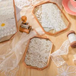 Wall Hanging Long Octagon Herbarium Copper Glass Frame For Pressed Flowers Dried Floating Frame -Terrarium Plant Hub 20200409012 6