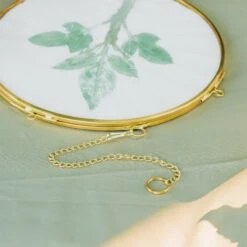 NCYP Wall Hanging Round 8" 10" 12" Herbarium Brass Glass Frame For Pressed Flowers, Poster, Double Glass, Floating Frame -Terrarium Plant Hub 20210522003 4 2ff4cdeb 185c 4660 b86a d436e728a419