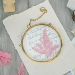 Preserved Pressed Flower Davallia Mariesii, Squirrel's Foot Fern Leaf , Multiple Color, 5 Pcs, 12inches Long, 8inches Width, DIY Material -Terrarium Plant Hub 20210820002 6