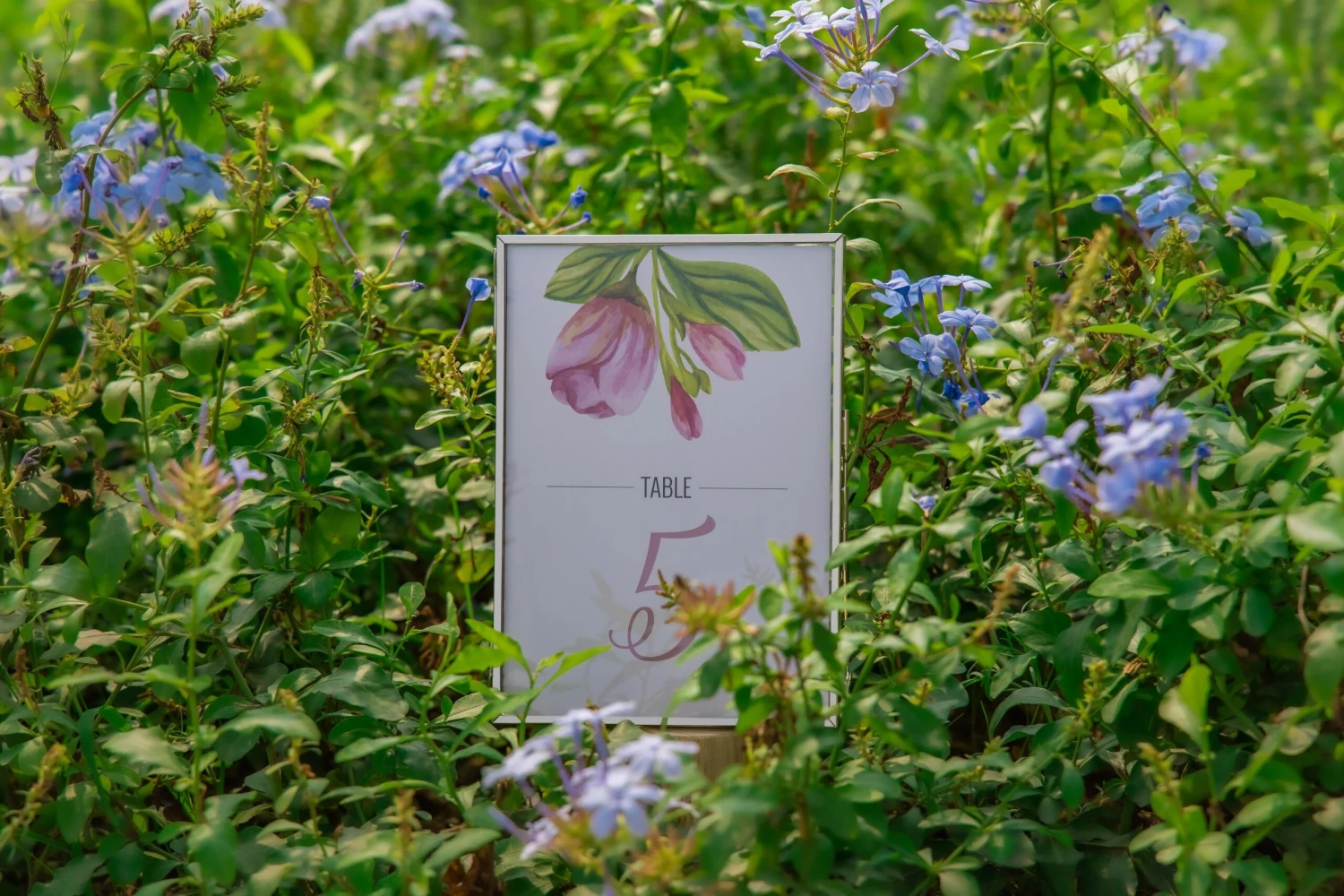 Silver Brass Tabletop Vintage Frame Geometric Ornament Plant Specimen Clip Modern Decor Card Holder 5X7" Reception 19 Silver Brass Tabletop Vintage Frame Geometric Ornament Plant Specimen Clip Modern Decor Card Holder 5X7" Reception - Image 17