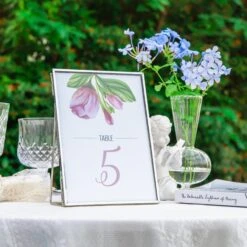 Silver Brass Tabletop Vintage Frame Geometric Ornament Plant Specimen Clip Modern Decor Card Holder 5X7" Reception 34 Silver Brass Tabletop Vintage Frame Geometric Ornament Plant Specimen Clip Modern Decor Card Holder 5X7" Reception -Terrarium Plant Hub 20221229004 17