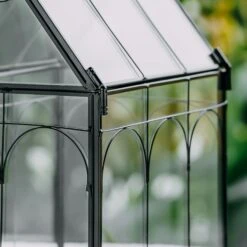 Vintage House Glass Geometric Terrarium Card Box Black -Terrarium Plant Hub 20230329020 18