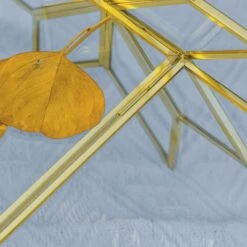 Geometric Gardenia Garden Gold Glass And Brass Wedding Table Number Holder, Pressed Flower Frame 32 Geometric Gardenia Garden Gold Glass And Brass Wedding Table Number Holder, Pressed Flower Frame -Terrarium Plant Hub 290A0517