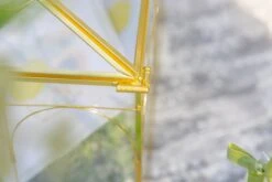 10.2" Handmade Victorian Church Gold Wedding Card Box With Slot And Lock 31 10.2" Handmade Victorian Church Gold Wedding Card Box With Slot And Lock -Terrarium Plant Hub 290A9178