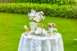 10.2" Handmade Victorian Church Gold Wedding Card Box With Slot And Lock 32 10.2" Handmade Victorian Church Gold Wedding Card Box With Slot And Lock -Terrarium Plant Hub 290A9186