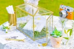 10.2" Handmade Victorian Church Gold Wedding Card Box With Slot And Lock 33 10.2" Handmade Victorian Church Gold Wedding Card Box With Slot And Lock -Terrarium Plant Hub 290A9192 ffc9e952 efaa 4643 b2c5 323edbe262fd