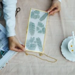 NCYP 4x9 Inchs Clear Glass Picture Frame Wall Hanging Certificate Photo Plant Specimen Clip -Terrarium Plant Hub 290A9691