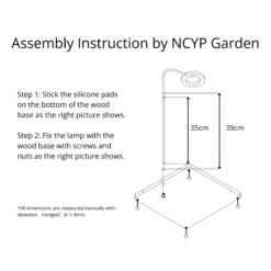 NCYP Tabletop Board USB LED Succulents Grow Light Display Indoor Terrarium For Succulents Moss 30 NCYP Tabletop Board USB LED Succulents Grow Light Display Indoor Terrarium For Succulents Moss -Terrarium Plant Hub 35cm