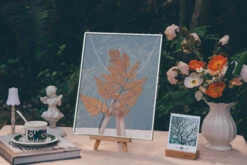 Handmade Silver 11x14" Hanging Double Glass Pressed Flower Floating Frame -Terrarium Plant Hub 3 e3cc2f56 64a4 416b 80cf edea7f60ca12