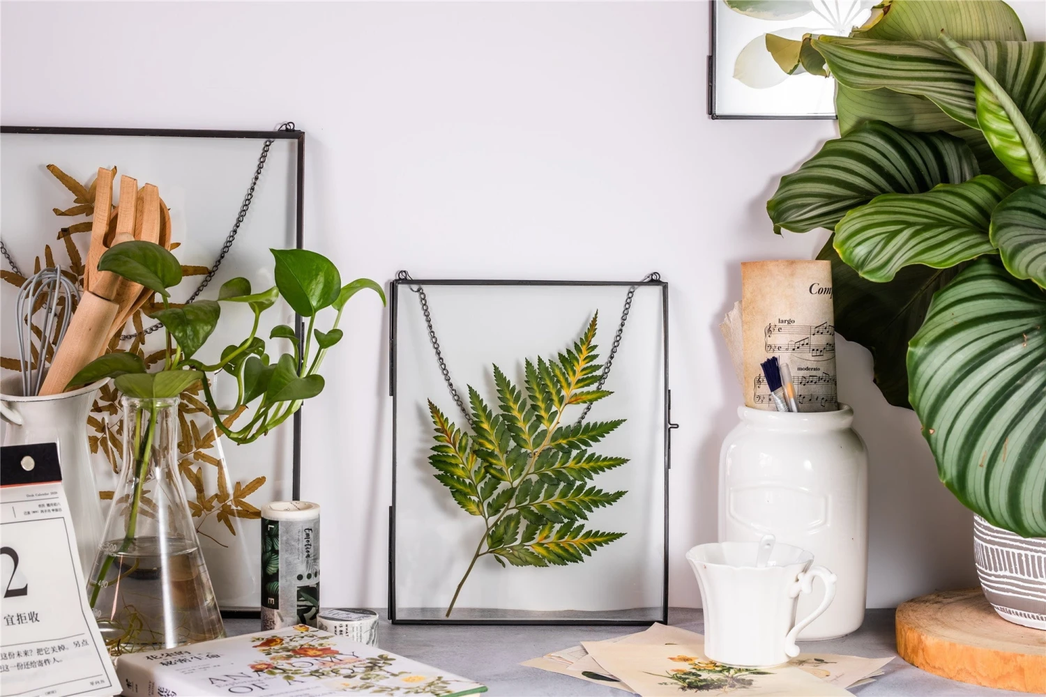 Handmade Black Large Wall Hanging Brass Glass Artwork Certificate Photo Display Floating Frame 12 Handmade Black Large Wall Hanging Brass Glass Artwork Certificate Photo Display Floating Frame - Image 10