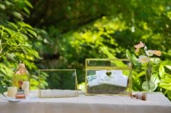 Gold Table Number Holder, 8''x6'' Wedding Photo Picture Frame, For Outdoor Garden Wedding, Bridal Shower -Terrarium Plant Hub G01A1650 f3427ac0 728e 4a25 a5d2 9f5b920e0d7c