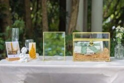 Gold Table Number Holder, 6''x8'' Wedding Photo Picture Frame, For Outdoor Garden Wedding, Bridal Shower -Terrarium Plant Hub G01A1971 ceb6d136 a3f3 4fbf af7b 34435d99780c