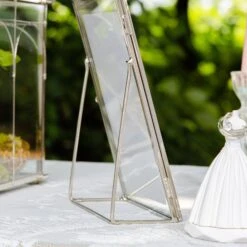 Silver Brass Tabletop Vintage Frame Geometric Ornament Plant Specimen Clip Modern Decor Card Holder 5X7" Reception 31 Silver Brass Tabletop Vintage Frame Geometric Ornament Plant Specimen Clip Modern Decor Card Holder 5X7" Reception -Terrarium Plant Hub G01A2545 66ee9e21 fd72 455e 899a f53d6a76b997