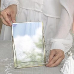 Silver Brass Tabletop Vintage Frame Geometric Ornament Plant Specimen Clip Modern Decor Card Holder 5X7" Reception 28 Silver Brass Tabletop Vintage Frame Geometric Ornament Plant Specimen Clip Modern Decor Card Holder 5X7" Reception -Terrarium Plant Hub G01A2694 00467473 10fa 45e3 91b1 23d7cd9707d7