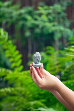 Buddha Bodhisattva Miniature Figurines（head） For Terrarium, Bonsai, Miniature, Aquarium, Micro Landscape, -Terrarium Plant Hub IMG 3640