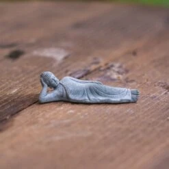 Buddha Bodhisattva Miniature Figurines（Buddha Lying Down） For Terrarium, Bonsai, Miniature, Aquarium, Micro Landscape, -Terrarium Plant Hub IMG 3662
