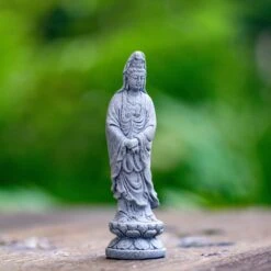 Buddha Bodhisattva Miniature Figurines（standing Bodhisattva ） For Terrarium, Bonsai, Miniature, Aquarium, Micro Landscape, -Terrarium Plant Hub IMG 3667
