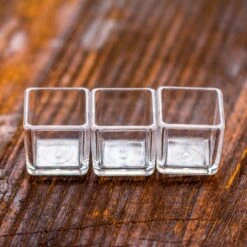 40 Units Mini Acrylic Square Pot For Moss -3cm / 1.2" Side Length -Terrarium Plant Hub IMG 6969 2