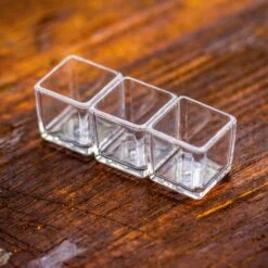 40 Units Mini Acrylic Square Pot For Moss -3cm / 1.2" Side Length -Terrarium Plant Hub IMG 6971 2