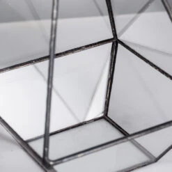 Handmade Glass Geometric Terrarium Indoor Outdoor Planter Landscape Wall Pyramid For Succulents -Terrarium Plant Hub product image 383777901