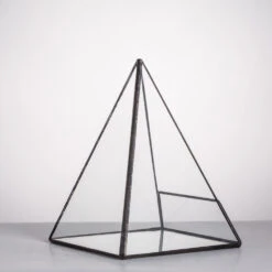 Handmade Pyramid Geometric Glass Terrarium For Succulent Fern Moss Airplants Cacti 21 Handmade Pyramid Geometric Glass Terrarium For Succulent Fern Moss Airplants Cacti -Terrarium Plant Hub product image 385399719