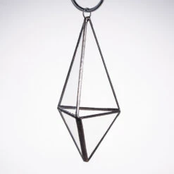 Handmade Hanging Mini Triangular Glass Geometric Terrarium For Fern Moss Succulent Airplants 26 Handmade Hanging Mini Triangular Glass Geometric Terrarium For Fern Moss Succulent Airplants -Terrarium Plant Hub product image 386603756