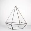 Handmade Modern Glass Geometric Terrarium Polyhedrons For Succulent Cacti Moss