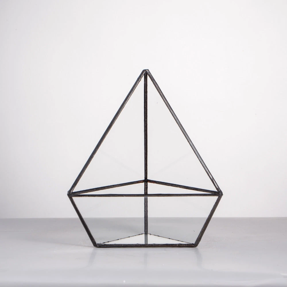 Handmade Geometric Flower Pot Small Glass Terrarium Pot For Container Balcony Garden Succulents 3 Handmade Geometric Flower Pot Small Glass Terrarium Pot For Container Balcony Garden Succulents