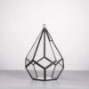 Handmade Artistic Hanging Glass Teardrop Diamond Geometric Terrarium With Loop For Succulent Moss 1 Handmade Artistic Hanging Glass Teardrop Diamond Geometric Terrarium With Loop For Succulent Moss -Terrarium Plant Hub product image 729040731